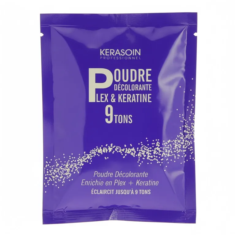 Poudre décolorante anti-casse Plex & kératine 9 tons 50gr