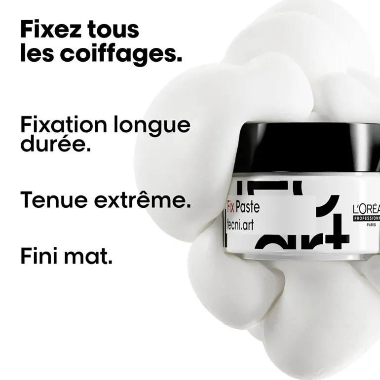 Pâte de coiffage forte Fix Paste Techni.Art