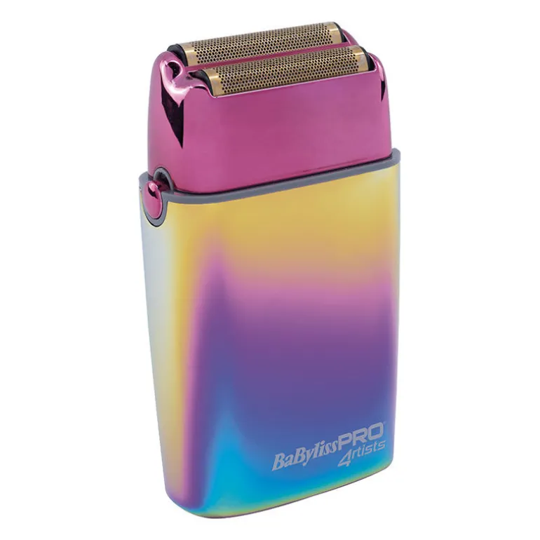 Rasoir professionnel rechargeable en métal FOILFX02 chameleon