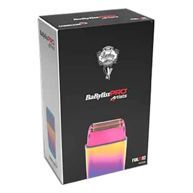 Rasoir professionnel rechargeable en métal FOILFX02 chameleon