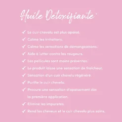 Rituel 5 étapes cuir chevelu sain