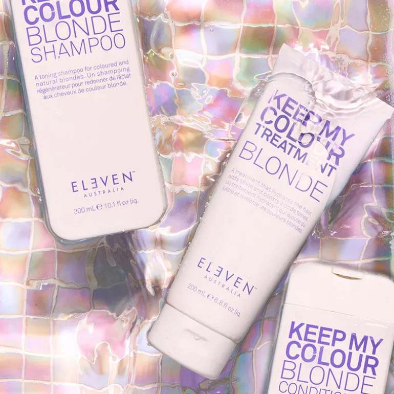 Rituel cheveux blonds