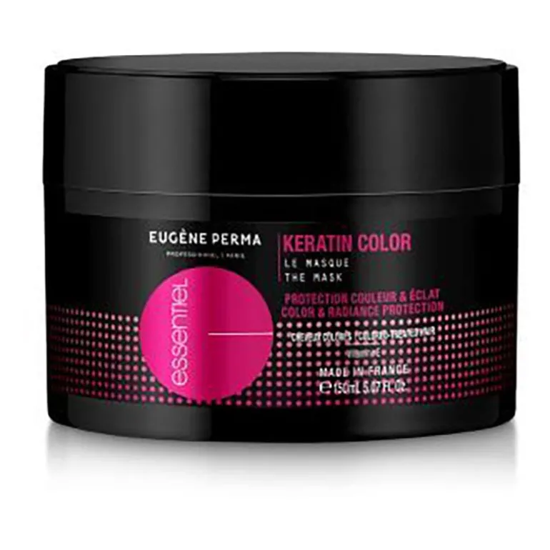 Rituel cheveux colorés shampooing et masque Essentiel Keratin Color