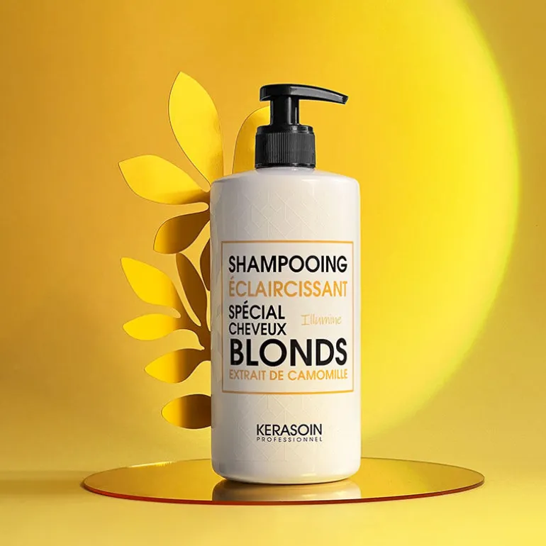 Rituel éclaircissant pour cheveux blonds naturels shampooing et spray