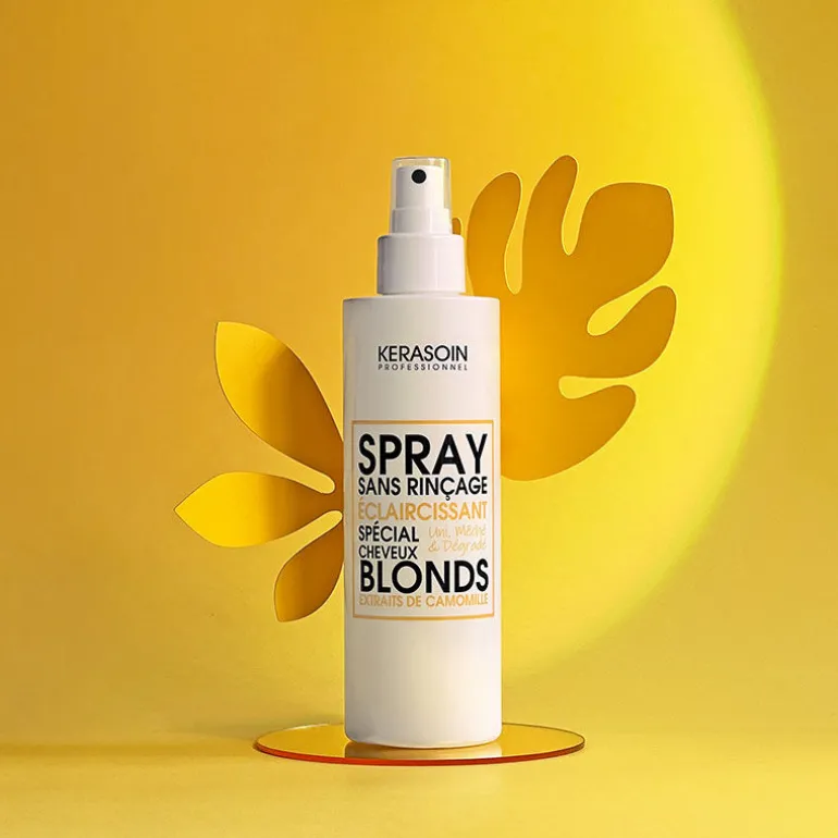 Rituel éclaircissant pour cheveux blonds naturels shampooing et spray