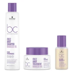 Rituel lissant cheveux indisciplinés BC Frizz Away