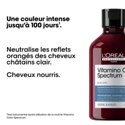 Rituel neutralisant Vitamino Color Spectrum cheveux châtains clairs, anti-orange