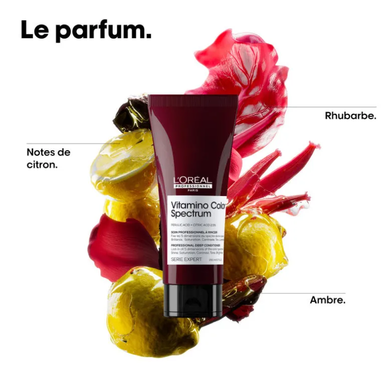 Rituel neutralisant Vitamino Color Spectrum cheveux châtains clairs, anti-orange