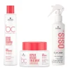 Rituel pour cheveux abîmés BC Repair Rescue et Osis+