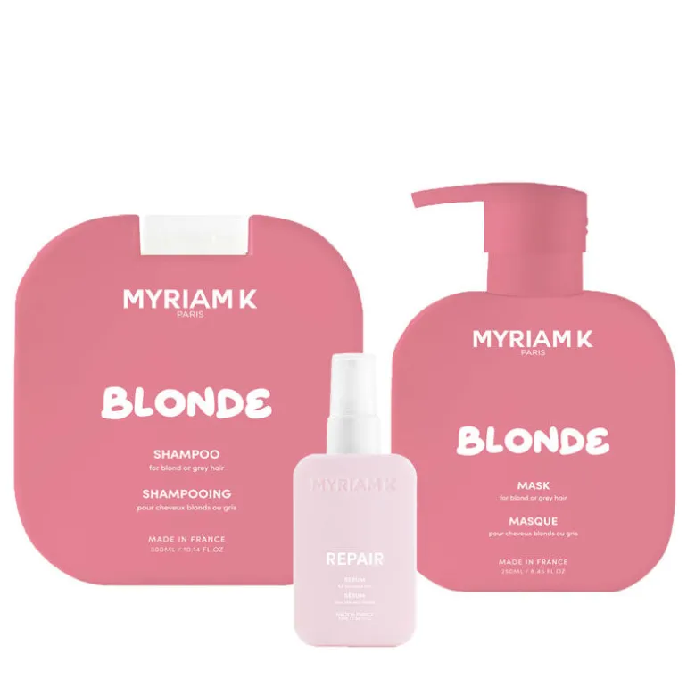 Rituel pour cheveux blonds et gris