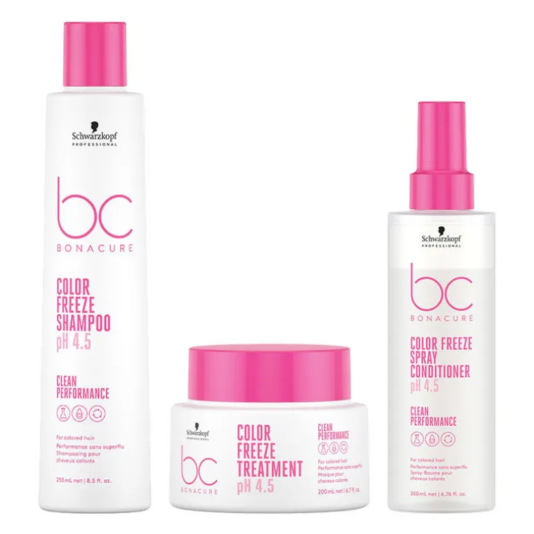 Rituel pour cheveux colorés BC Color Freeze