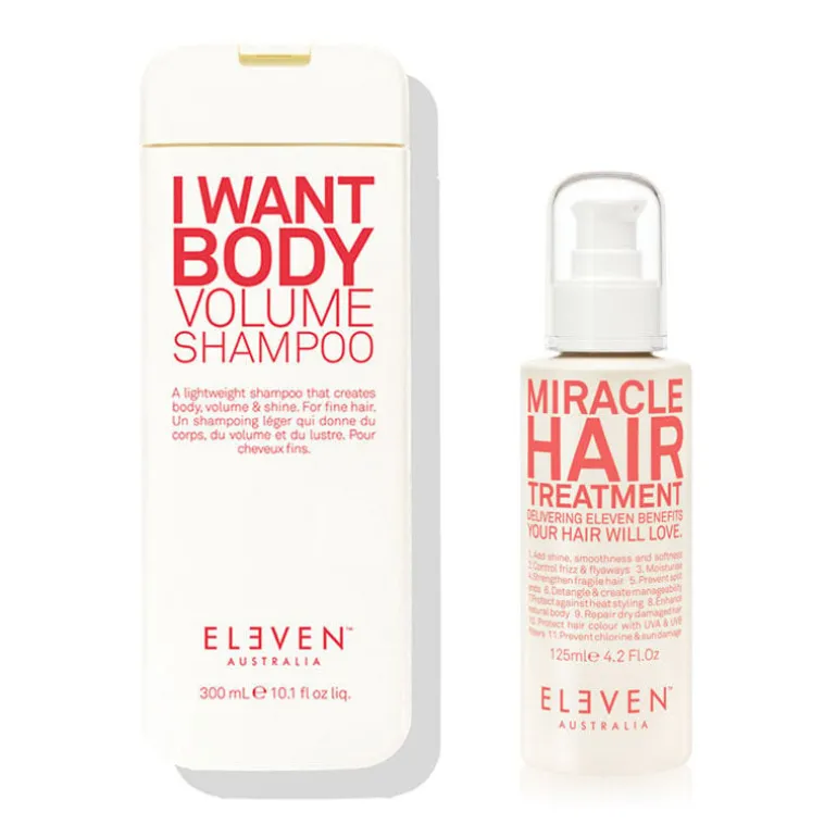 Rituel pour cheveux fins I Want Body