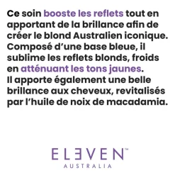 Routine cheveux blonds