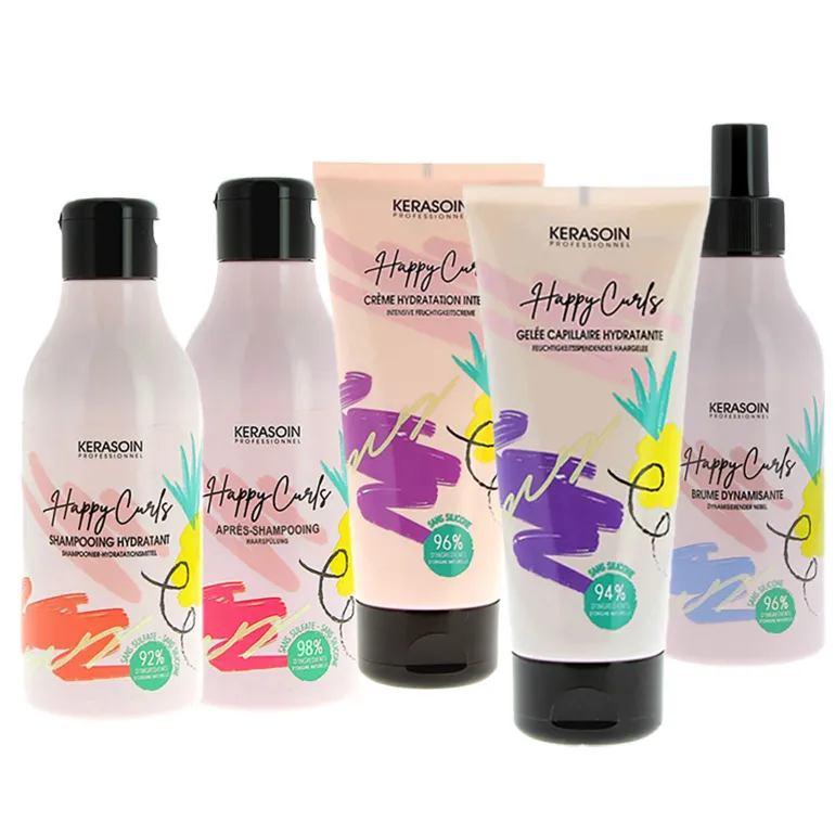 Routine cheveux bouclés Happy Curls