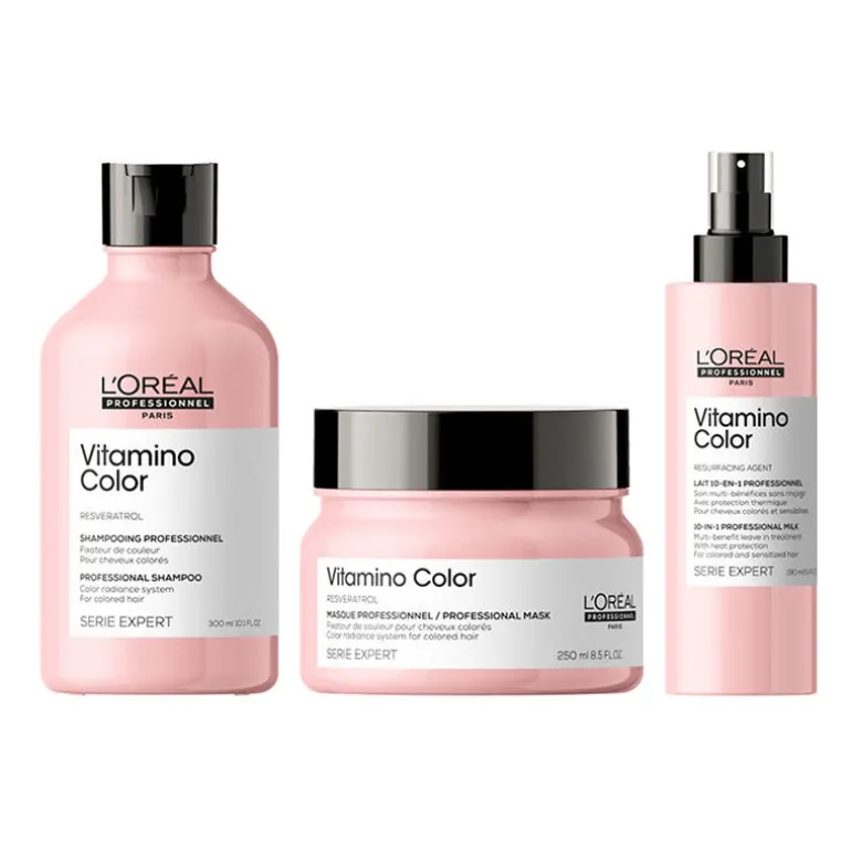 Routine cheveux colorés Vitamino Color