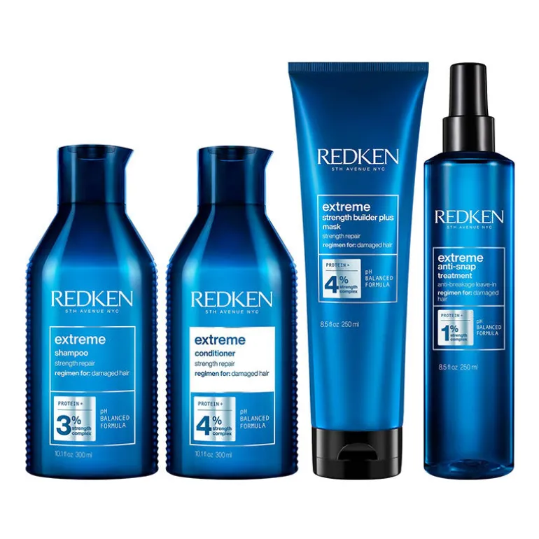 Routine fortifiante pour cheveux cassants Extreme