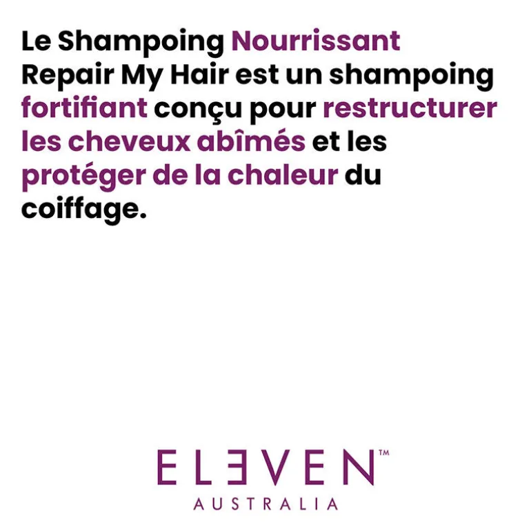 Routine nourrissante Repair My Hair