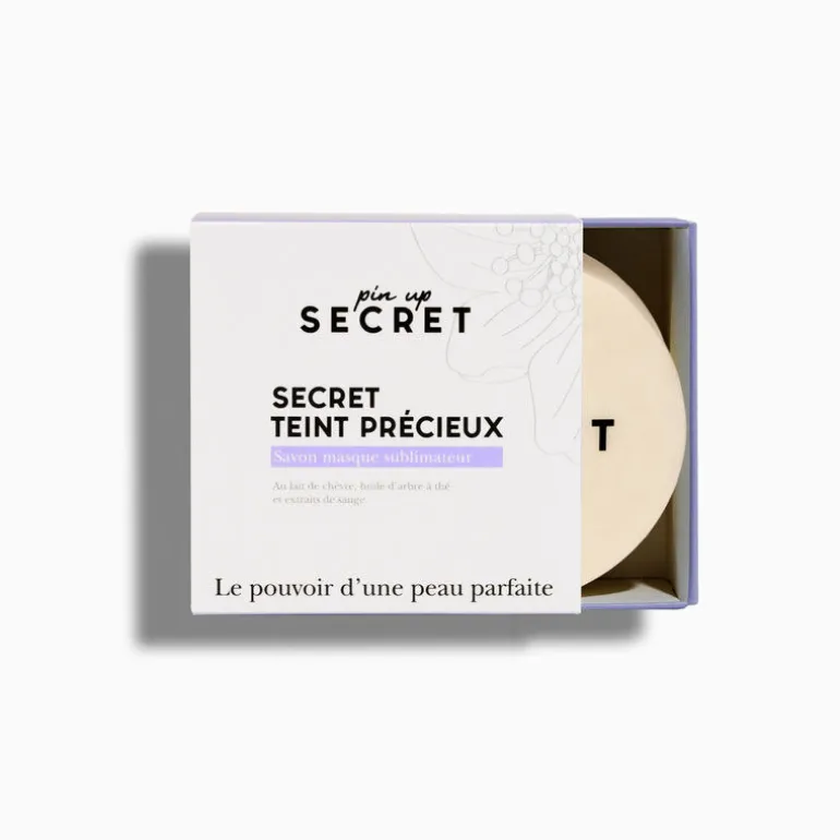Savon visage & corps au lait de chèvre Secret Teint Précieux