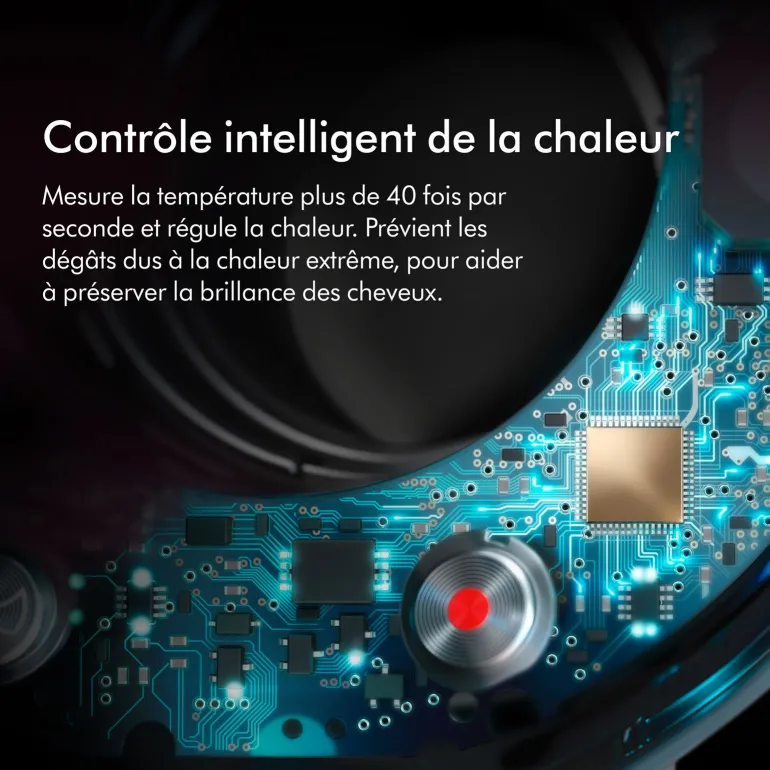 Sèche-cheveux Supersonic cheveux raides à ondulés