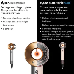 Sèche-cheveux Supersonic Nural cheveux raides à ondulés
