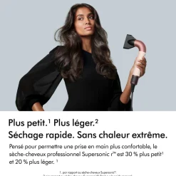 Sèche-cheveux Supersonic r cheveux raides à ondulés