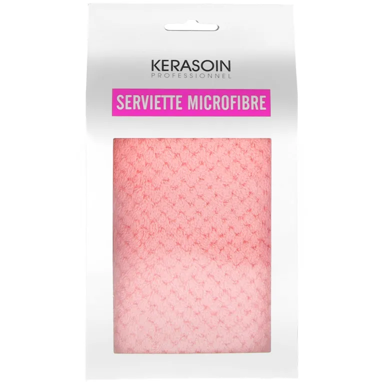 Serviette microfibre rose