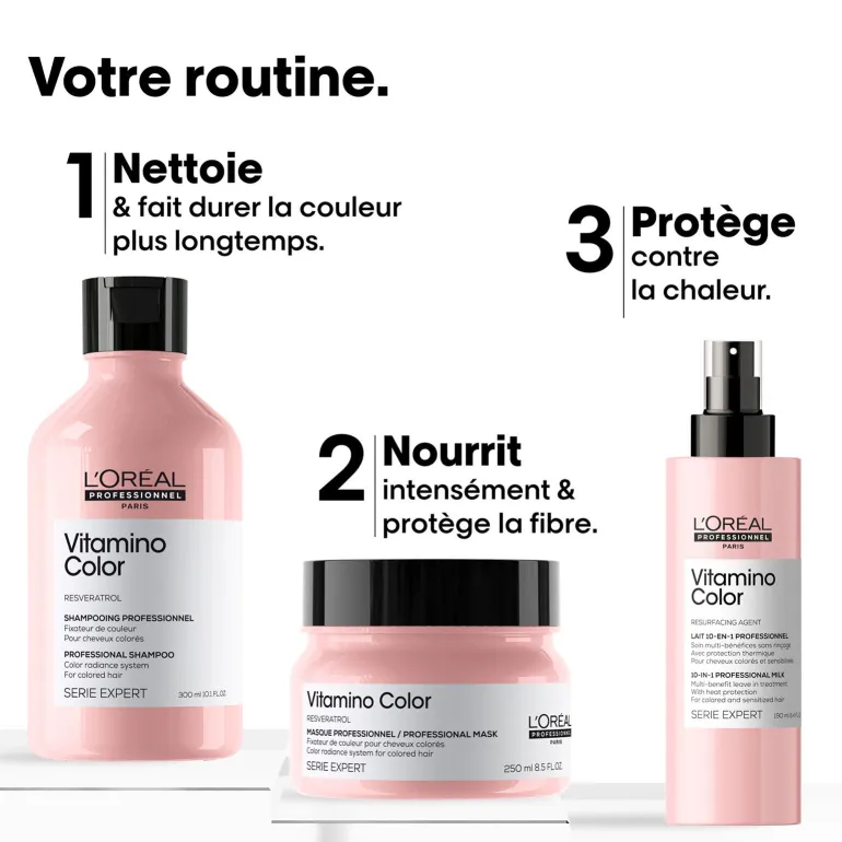 Shampooing cheveux colorés Vitamino Color 500 ml