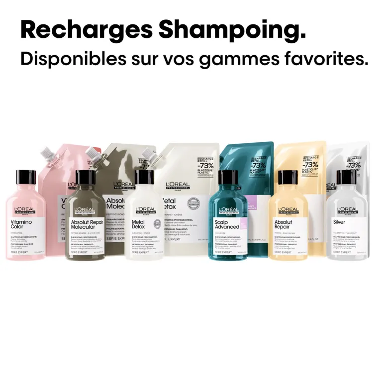 Shampooing cheveux colorés Vitamino Color recharge 500ml