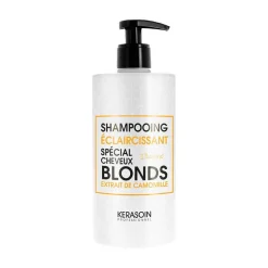 Shampooing éclaircissant spécial cheveux blonds