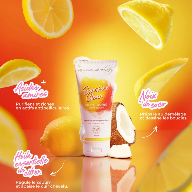 Shampooing dermo-apaisant Sunshine Clean