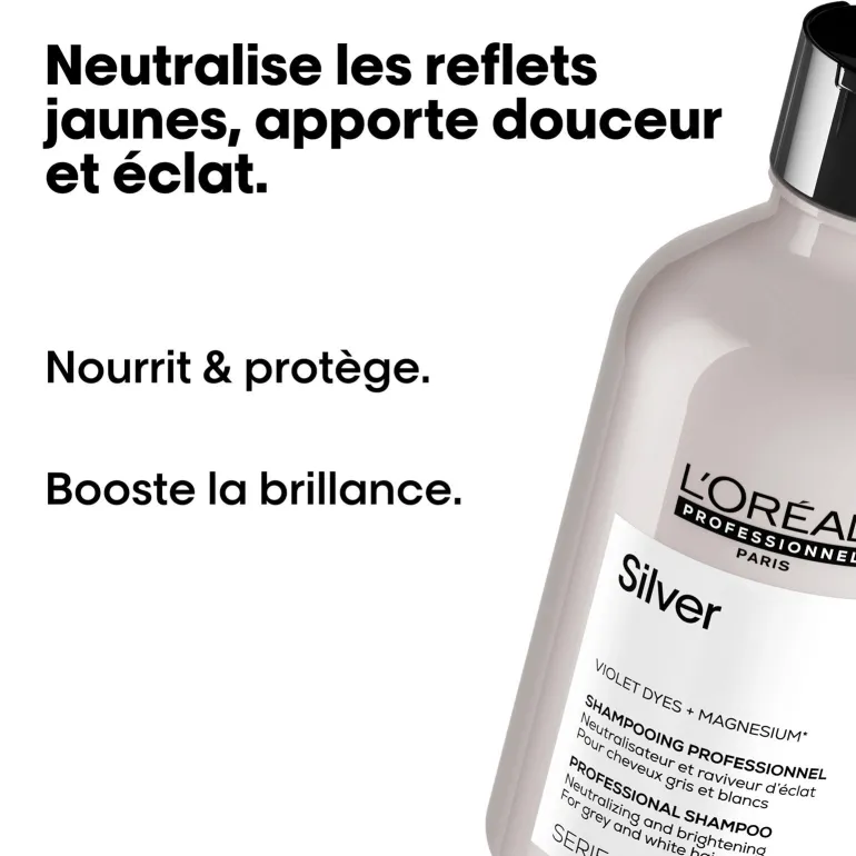Shampooing déjaunissant Silver 1500 ml
