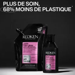 Shampooing doux couleur Acidic Color Gloss 300ml + recharge 500ml