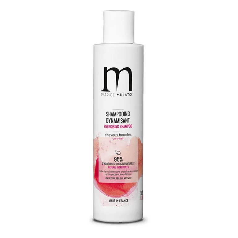 Shampooing dynamisant pour cheveux ondulés et bouclés