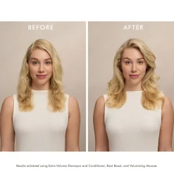 Shampooing extra volume