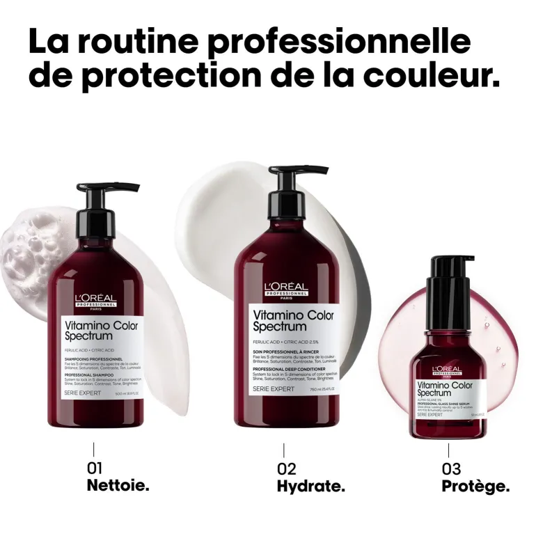 Shampooing fixateur de couleur Vitamino Color Spectrum 500 ml