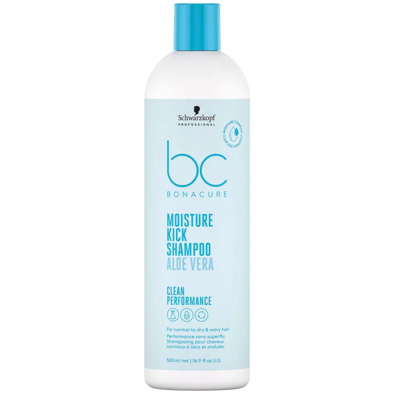 Shampooing hydratant aloe vera BC Moisture Kick 500 ml
