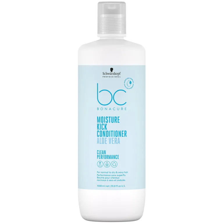 Shampooing hydratant aloe vera BC Moisture Kick 1000 ml