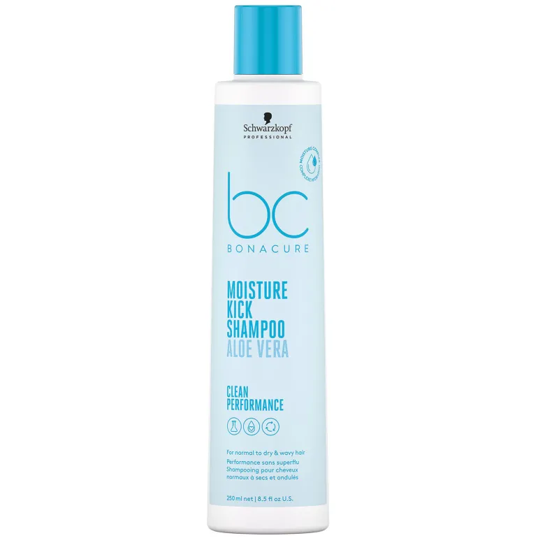 Shampooing hydratant aloe vera BC Moisture Kick 250 ml