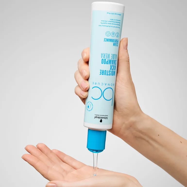 Shampooing hydratant aloe vera BC Moisture Kick 250 ml