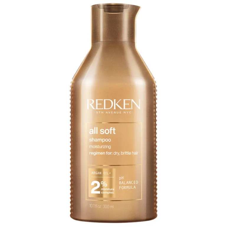 Shampooing hydratant pour cheveux secs et sensibilisés All Soft 300 ml