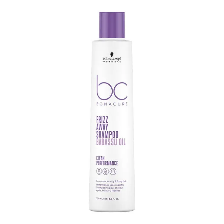 Shampooing lissant pour cheveux indisciplinés BC Frizz Away