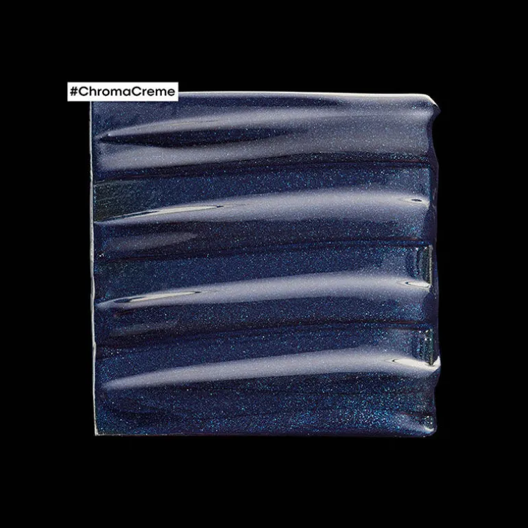 Shampooing neutralisant pour cheveux bruns Chroma Crème bleu