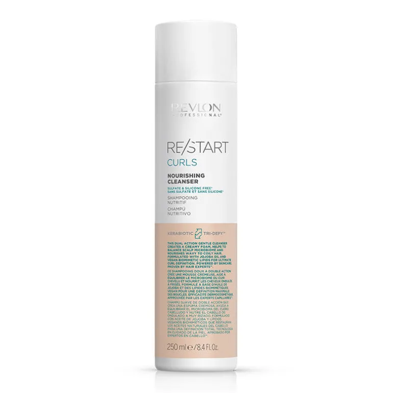 Shampooing nutritif cheveux bouclés et frisés Restart Curls