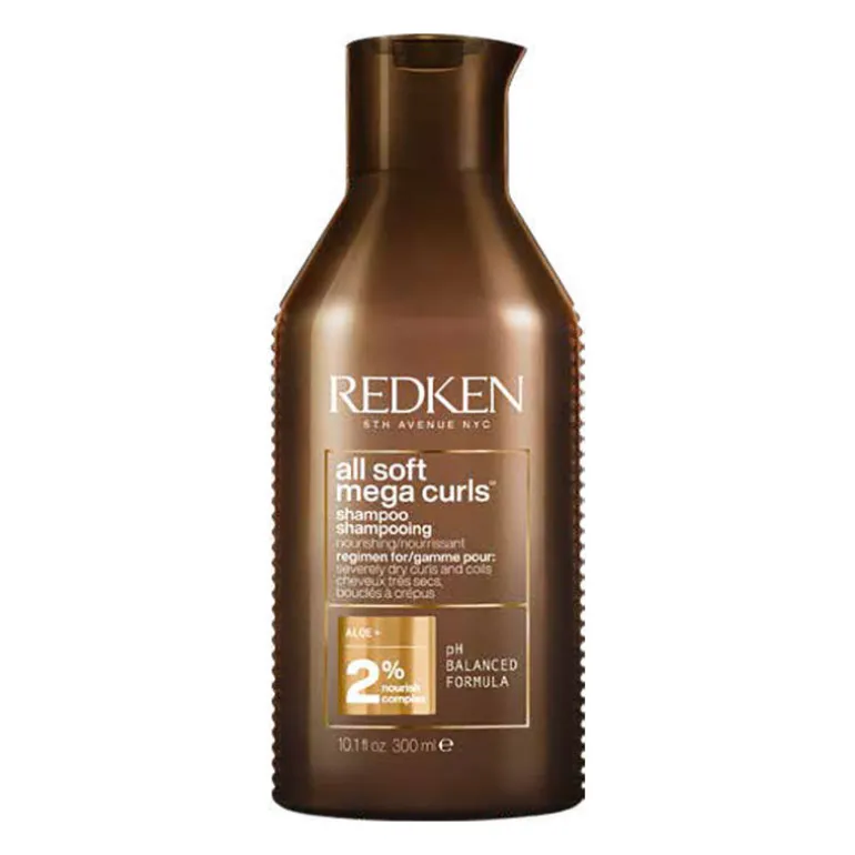 Shampooing pour cheveux bouclés à crépus All Soft Mega Curls