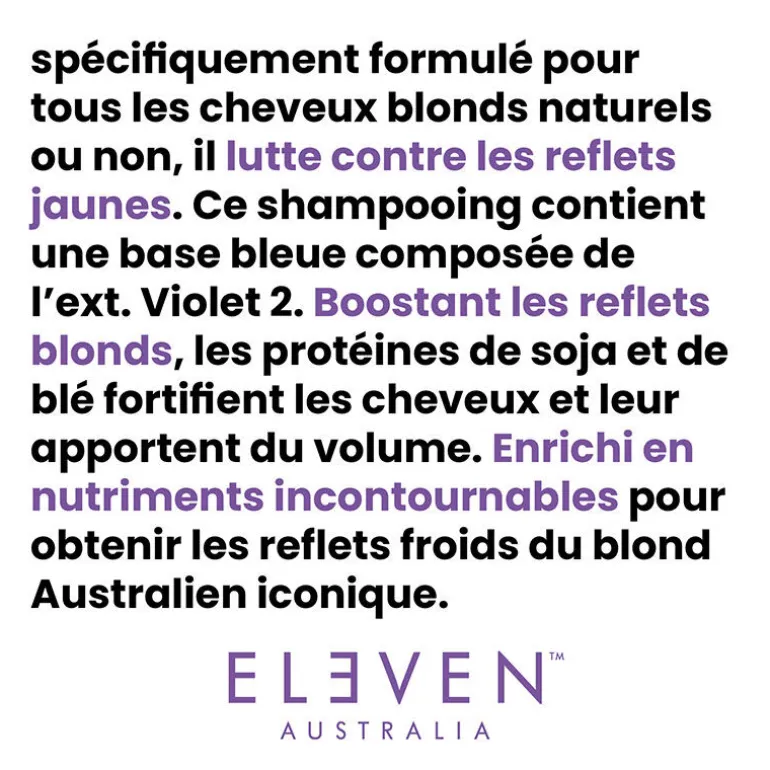 Shampooing pour cheveux blonds Keep My Colour 500 ml