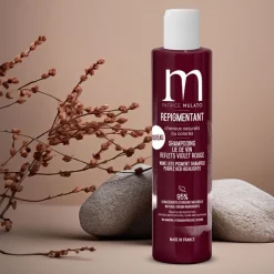 Shampooing repigmentant cheveux naturels ou colorés lie de vin