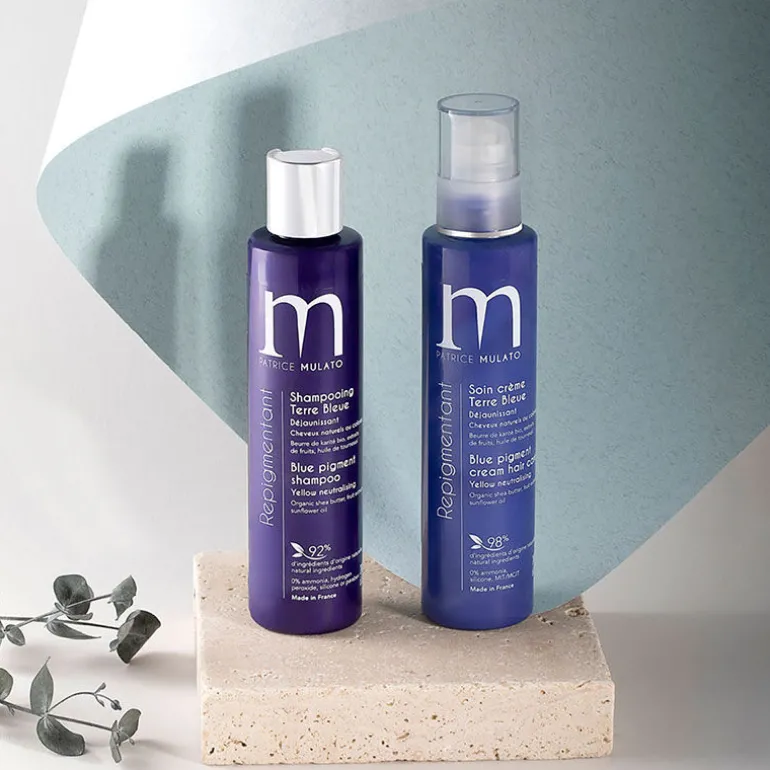 Shampooing repigmentant naturel 500ml terre bleue