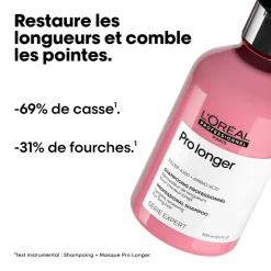 Shampooing rénovateur pour cheveux longs Pro Longer 300 ml