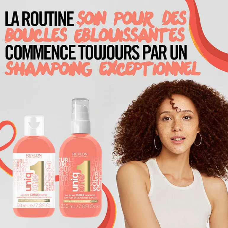 Shampooing tout-en-un cheveux bouclés Uniq One Curls