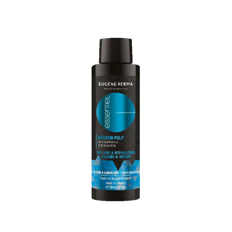 Shampooing volumateur Essentiel Keratin Pulp format voyage 100ml